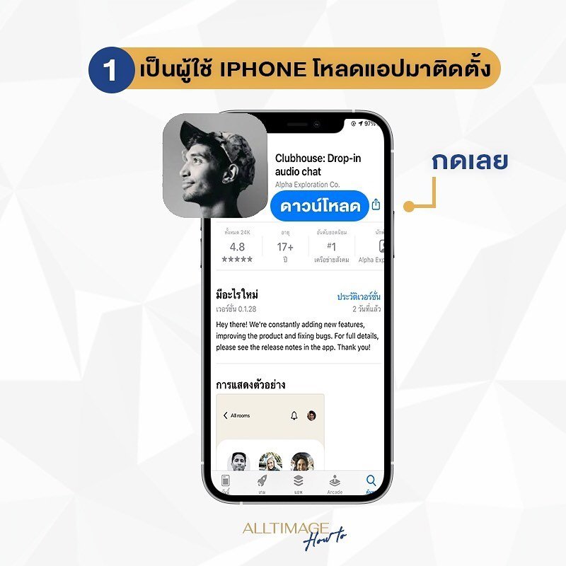 รูปภาพที่ 1 ของ Clubhouse แอปน้องใหม่โตไวข้ามคืน คลับเฮ้าส์คืออะไรพร้อมวิธีการใช้งาน